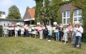 Gemeinsam gegen Gasbohrungen: Auch auf Langeoog wurde die Fotoaktion unterstützt.