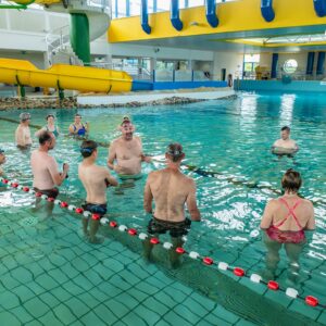 Schwimmen mit Olympialegende